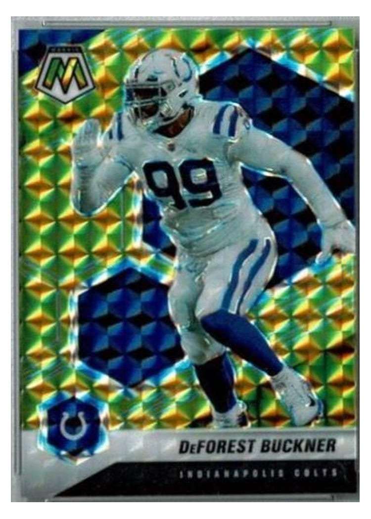 2021 Panini Mosaic Base Set DeForest Buckner #95 card