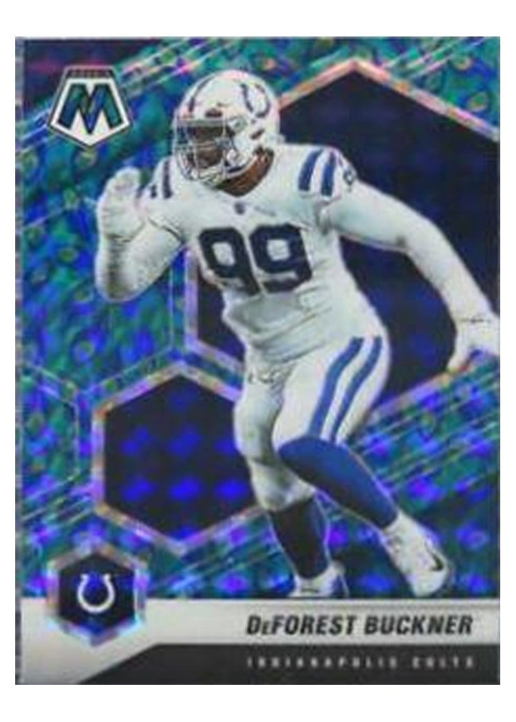2021 Panini Mosaic Base Set DeForest Buckner #95 card
