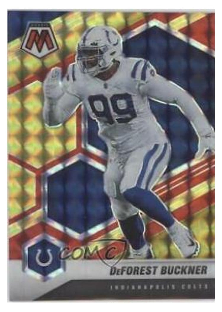 2021 Panini Mosaic Base Set DeForest Buckner #95 card
