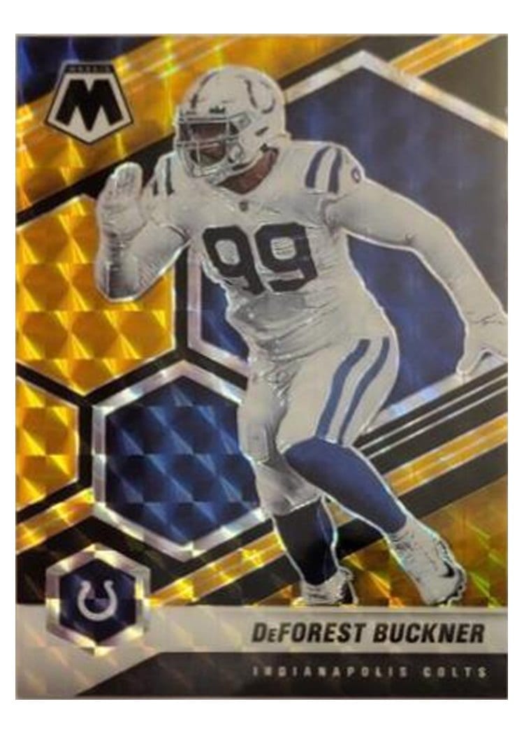 2021 Panini Mosaic Base Set DeForest Buckner #95 card