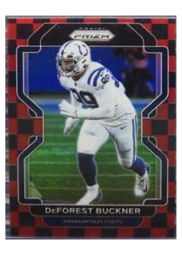 2021 Panini Prizm Base Set DeForest Buckner #26 card