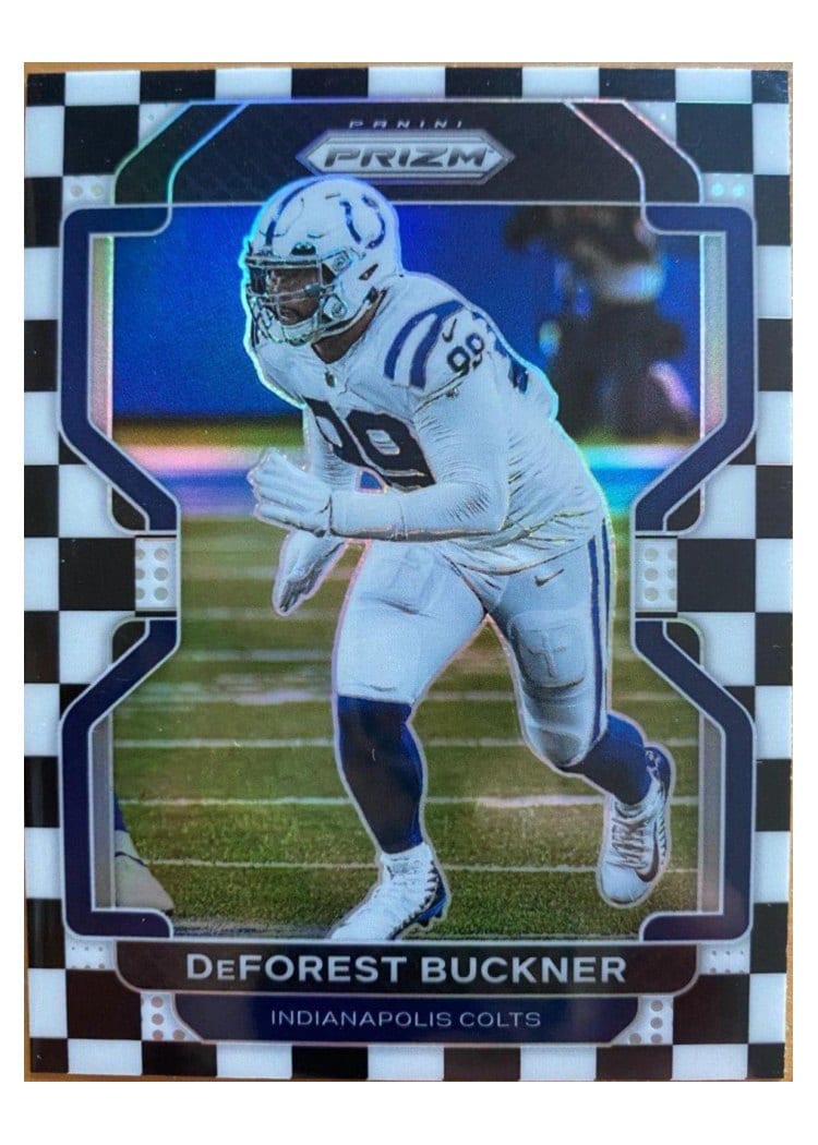 2021 Panini Prizm Base Set DeForest Buckner #26 card