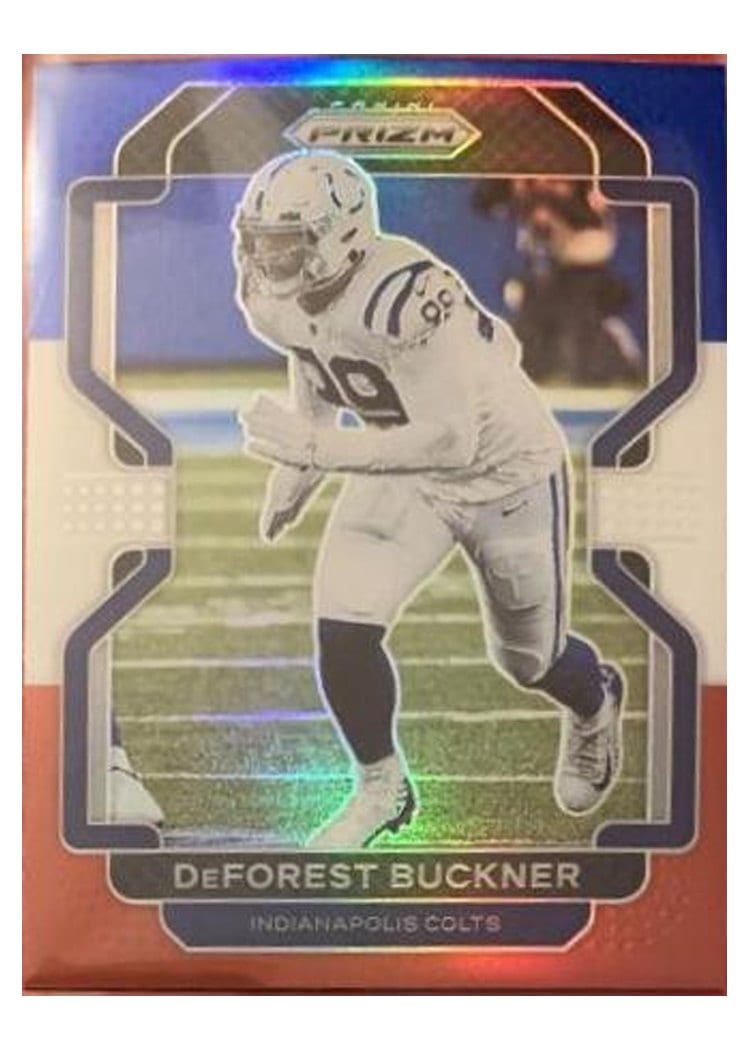 2021 Panini Prizm Base Set DeForest Buckner #26 card