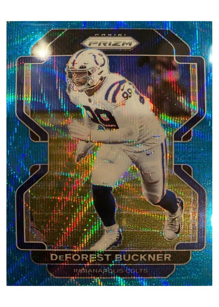 2021 Panini Prizm Base Set DeForest Buckner #26 card