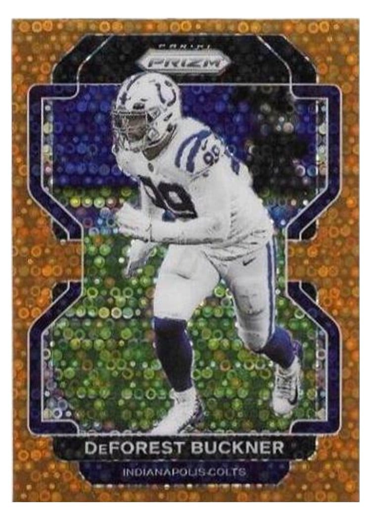 2021 Panini Prizm Base Set DeForest Buckner #26 card