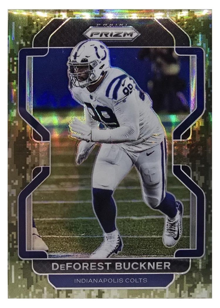 2021 Panini Prizm Base Set DeForest Buckner #26 card