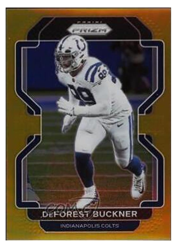 2021 Panini Prizm Base Set DeForest Buckner #26 card