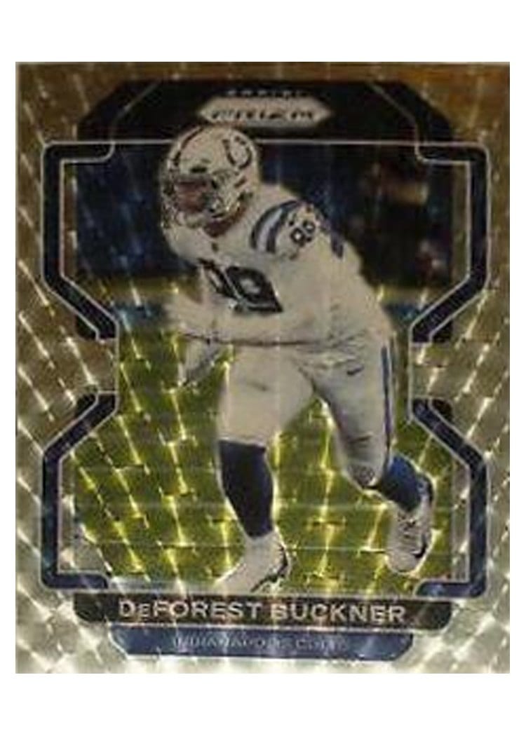 2021 Panini Prizm Base Set DeForest Buckner #26 card