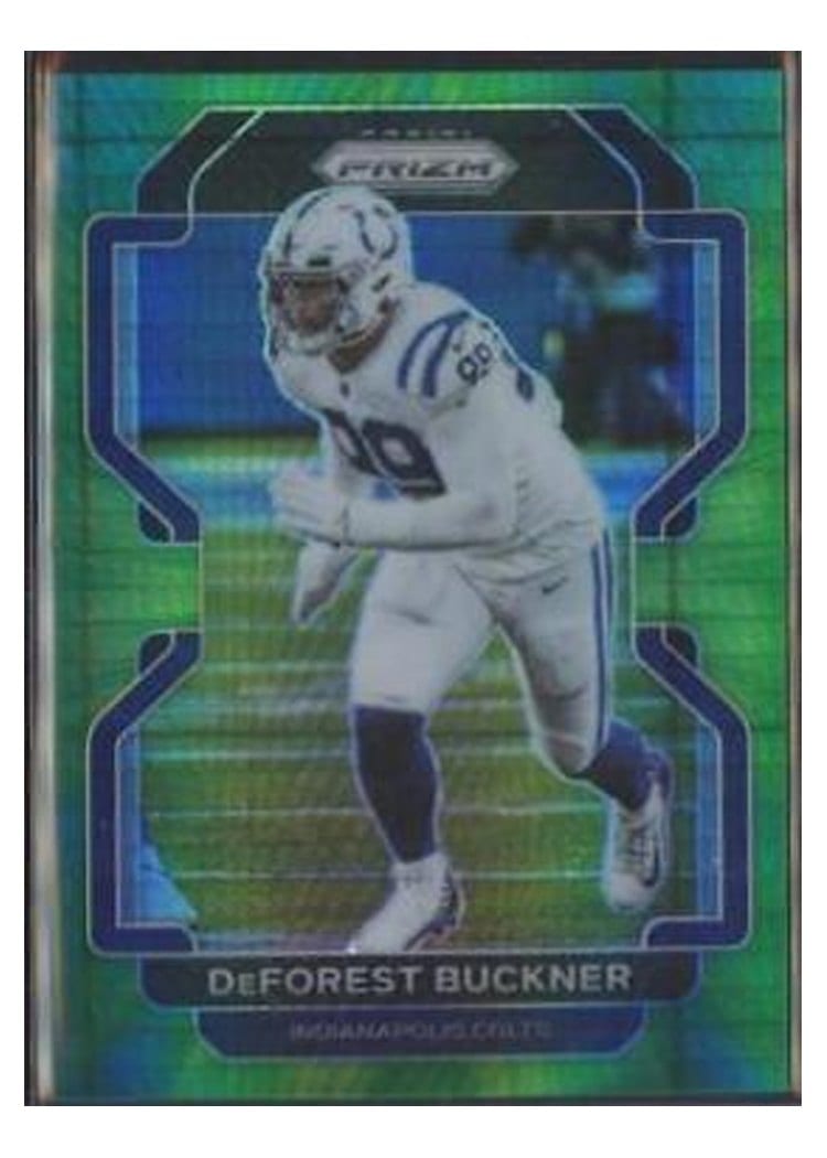 2021 Panini Prizm Base Set DeForest Buckner #26 card