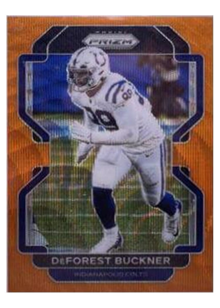 2021 Panini Prizm Base Set DeForest Buckner #26 card