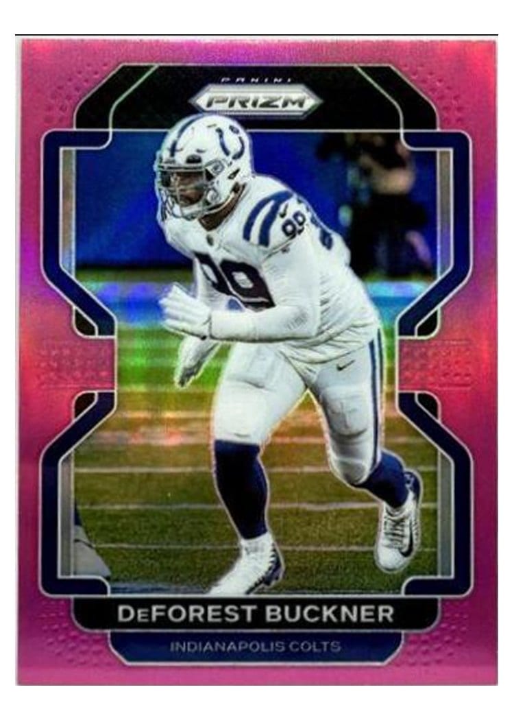 2021 Panini Prizm Base Set DeForest Buckner #26 card
