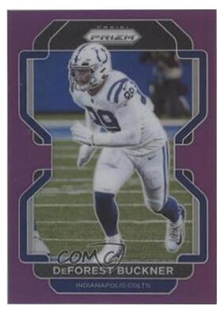 2021 Panini Prizm Base Set DeForest Buckner #26 card