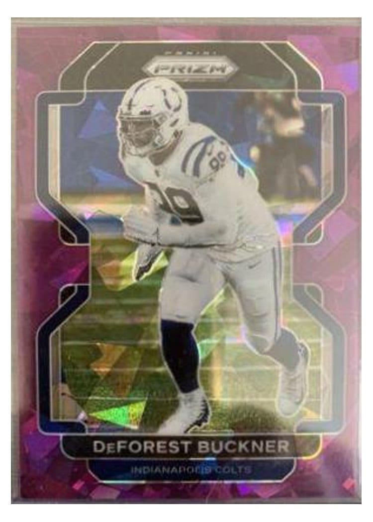 2021 Panini Prizm Base Set DeForest Buckner #26 card