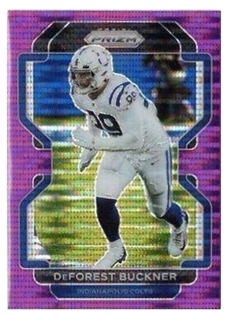 2021 Panini Prizm Base Set DeForest Buckner #26 card