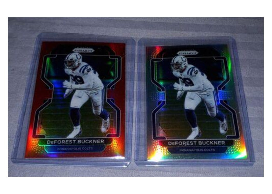 2021 Panini Prizm Base Set DeForest Buckner #26 card