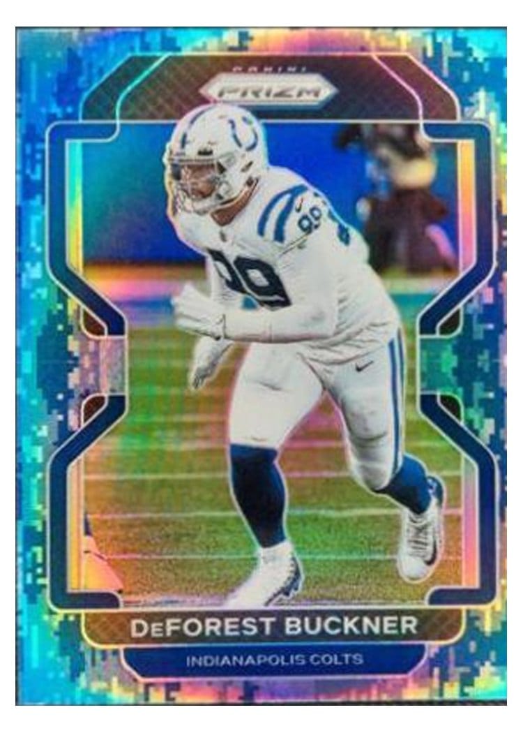 2021 Panini Prizm Base Set DeForest Buckner #26 card