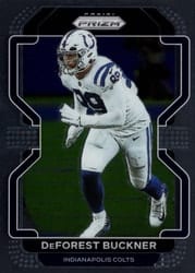 2021 Panini Prizm Base Set DeForest Buckner #26 card