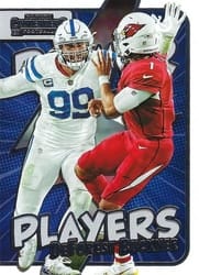 2022 Panini Contenders Power Players DeForest Buckner #PWR-DBU card