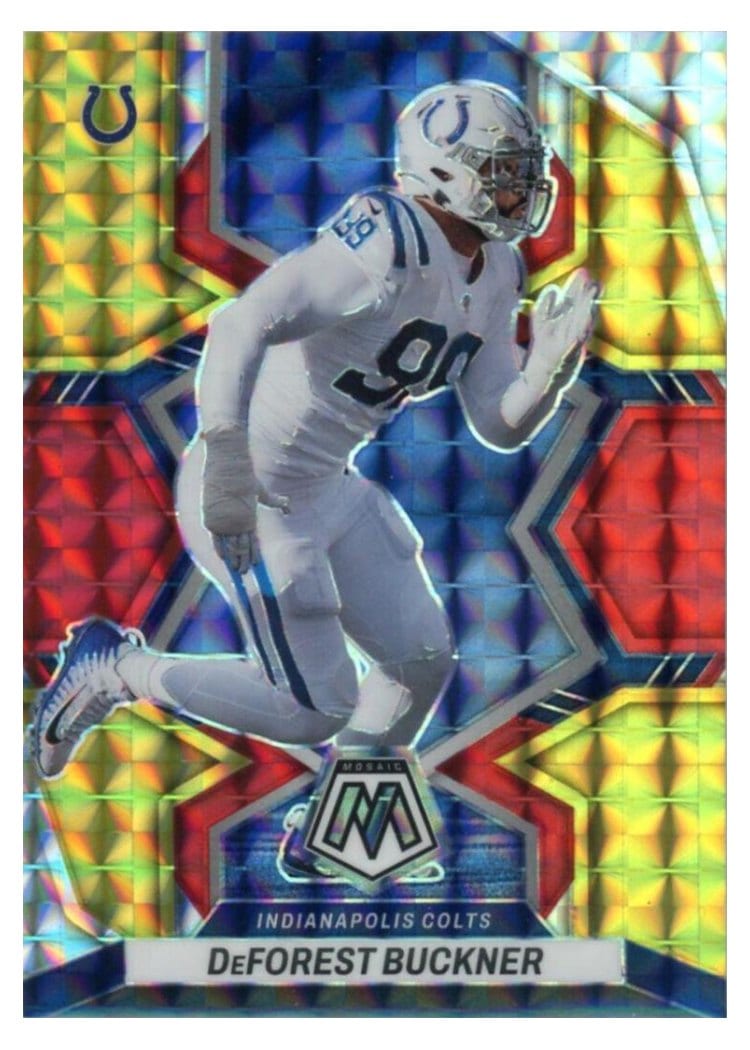 2022 Panini Mosaic Base Set DeForest Buckner #227 card
