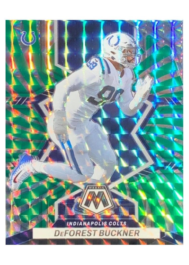 2022 Panini Mosaic Base Set DeForest Buckner #227 card