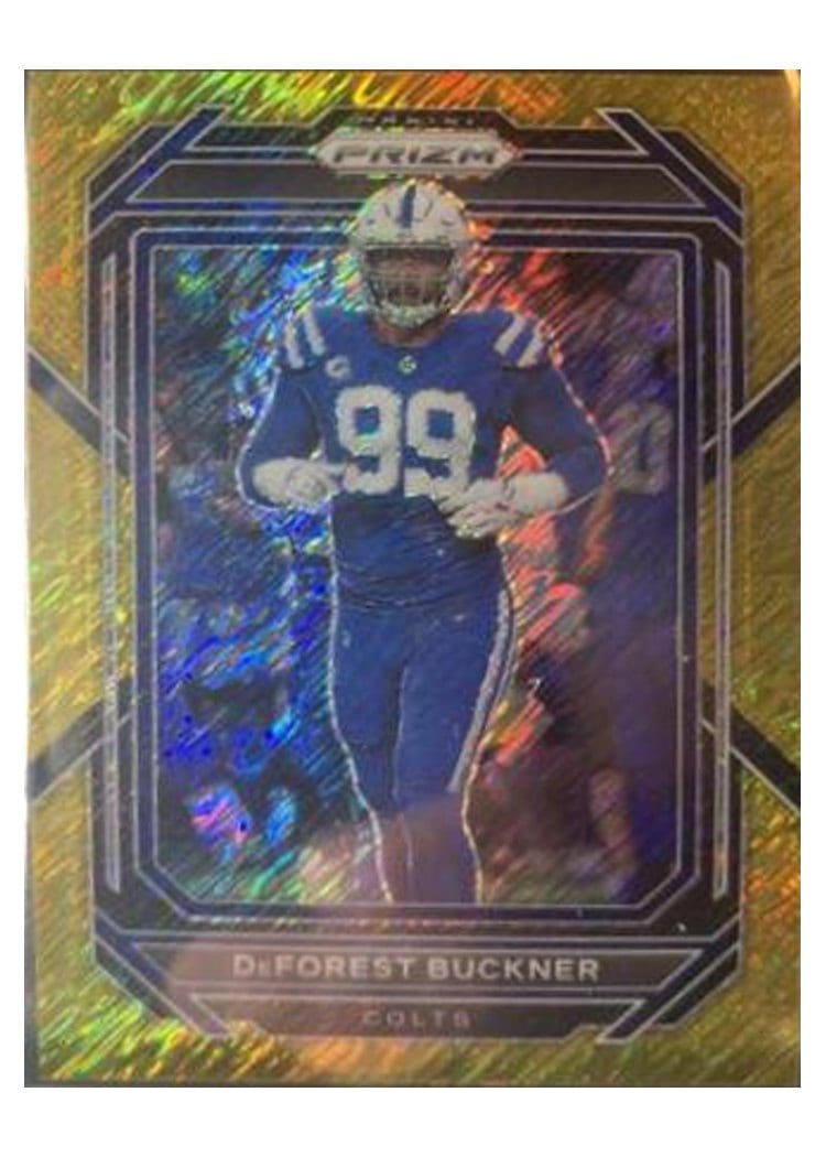2022 Panini Prizm Base Set DeForest Buckner #126 card