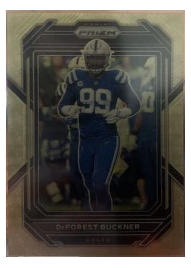 2022 Panini Prizm Base Set DeForest Buckner #126 card
