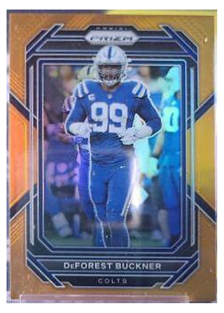2022 Panini Prizm Base Set DeForest Buckner #126 card