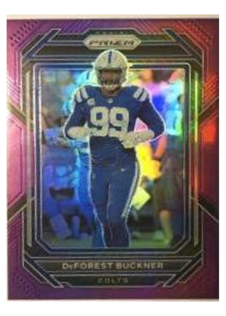 2022 Panini Prizm Base Set DeForest Buckner #126 card