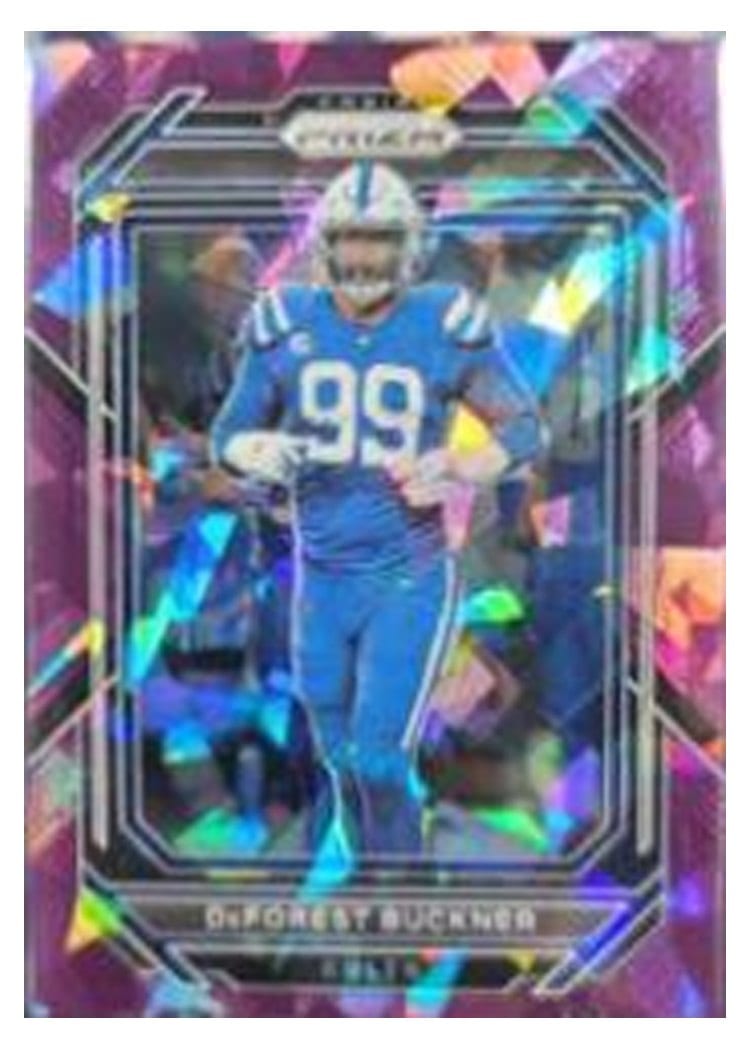 2022 Panini Prizm Base Set DeForest Buckner #126 card
