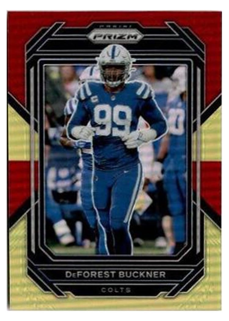2022 Panini Prizm Base Set DeForest Buckner #126 card