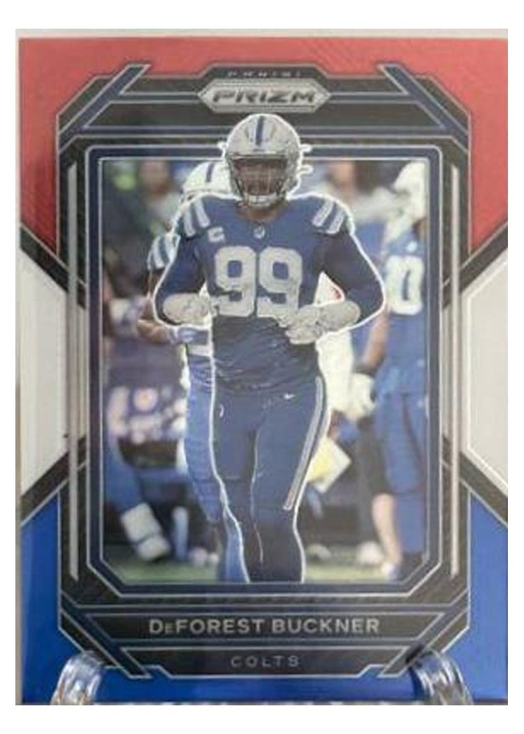 2022 Panini Prizm Base Set DeForest Buckner #126 card