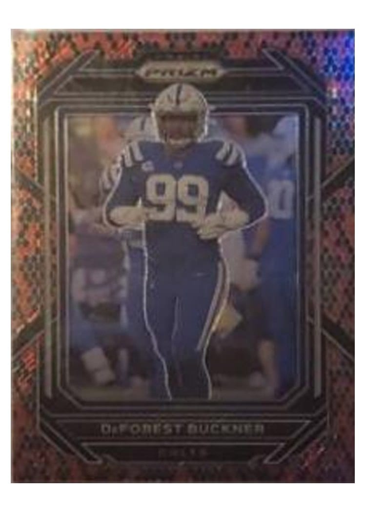 2022 Panini Prizm Base Set DeForest Buckner #126 card