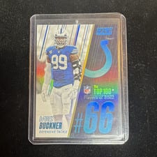2023 Score Top 100 DeForest Buckner #66 card