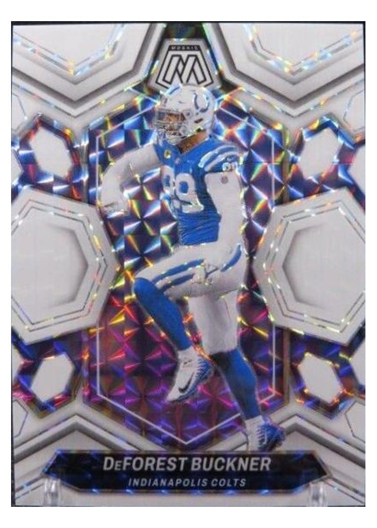 2024 Panini Mosaic Base Set DeForest Buckner White #97 card