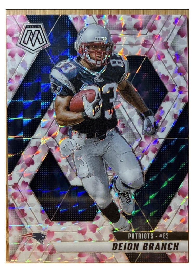 2025 Panini Mosaic Base Set Deion Branch Choice Cherry Blossom #111