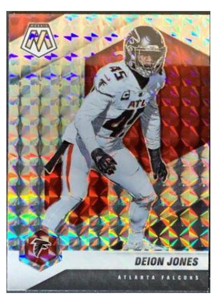 2021 Panini Mosaic Base Set Deion Jones #17 card