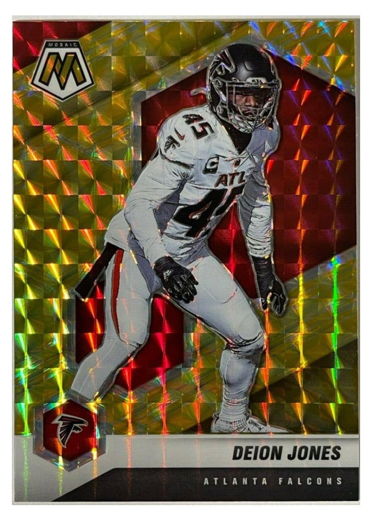2021 Panini Mosaic Base Set Deion Jones #17 card