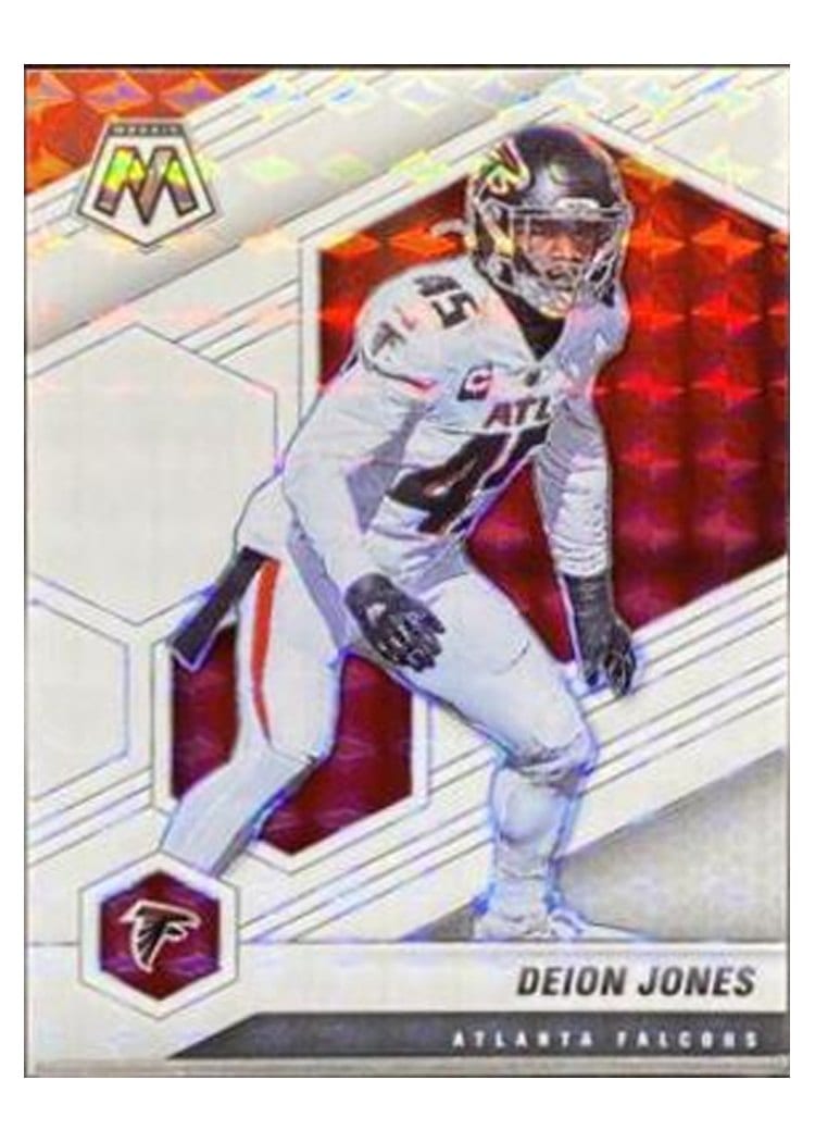 2021 Panini Mosaic Base Set Deion Jones #17 card