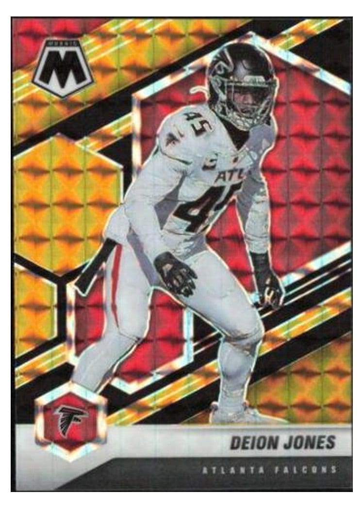 2021 Panini Mosaic Base Set Deion Jones #17 card