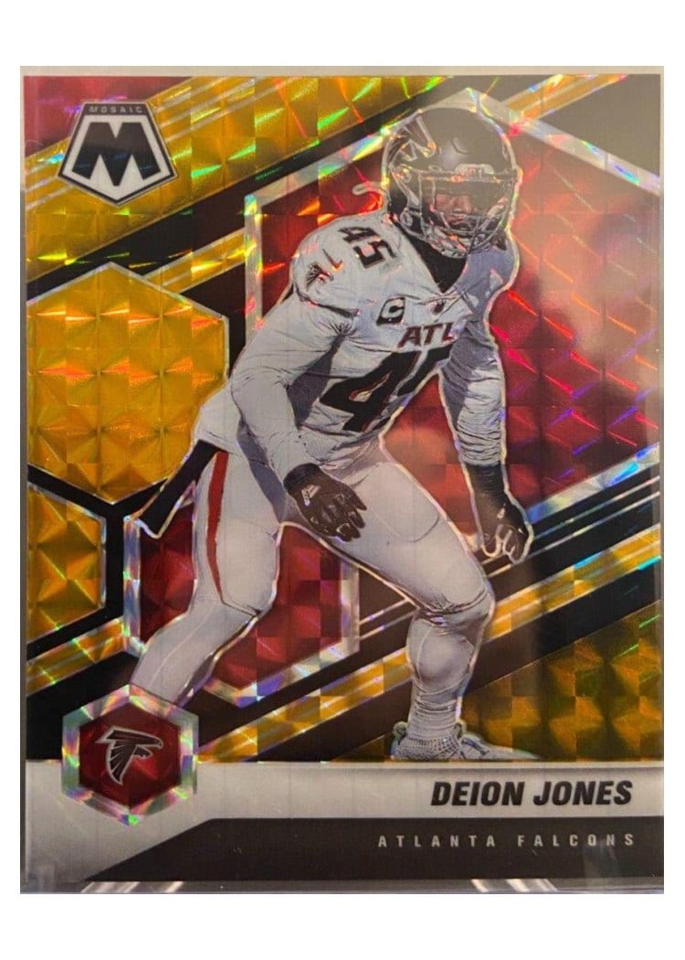 2021 Panini Mosaic Base Set Deion Jones #17 card