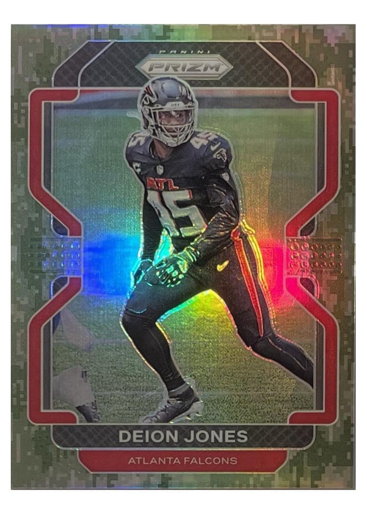 2021 Panini Prizm Base Set Deion Jones #328 card