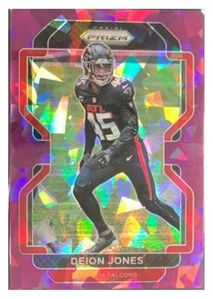2021 Panini Prizm Base Set Deion Jones #328 card