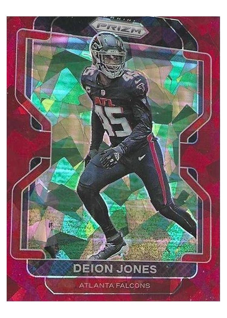2021 Panini Prizm Base Set Deion Jones #328 card