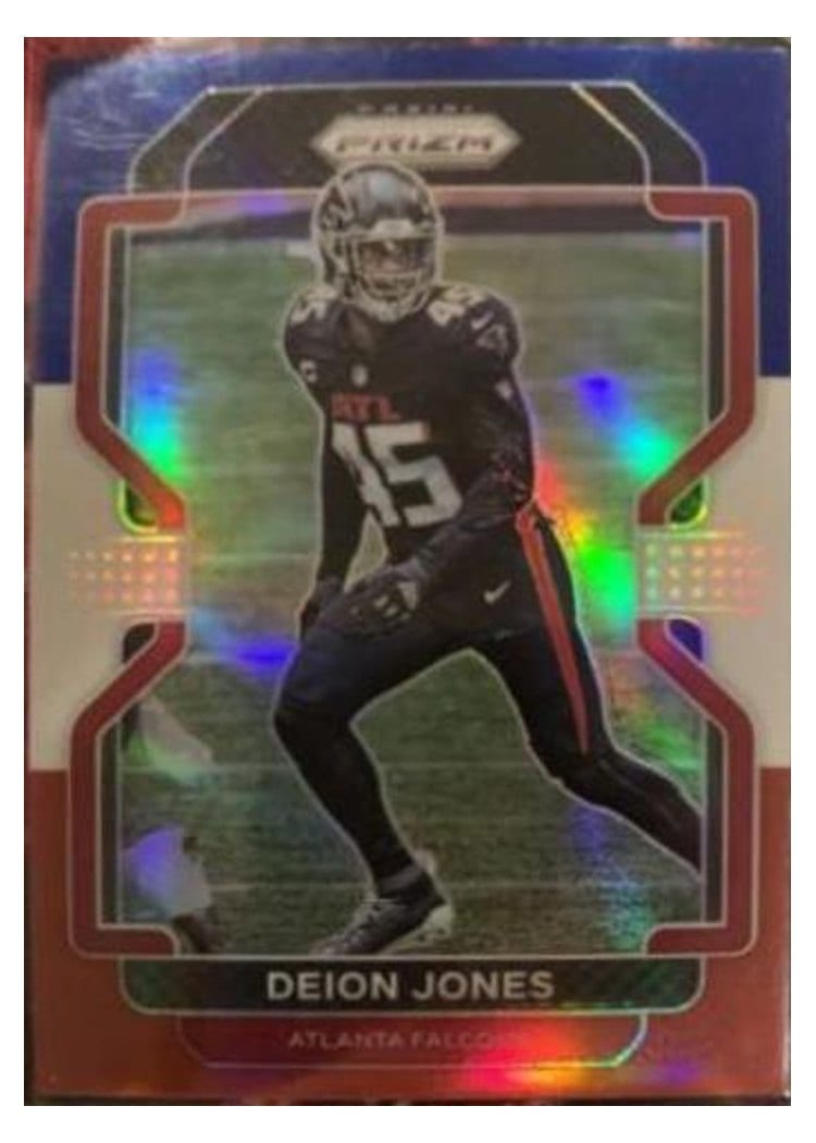2021 Panini Prizm Base Set Deion Jones #328 card