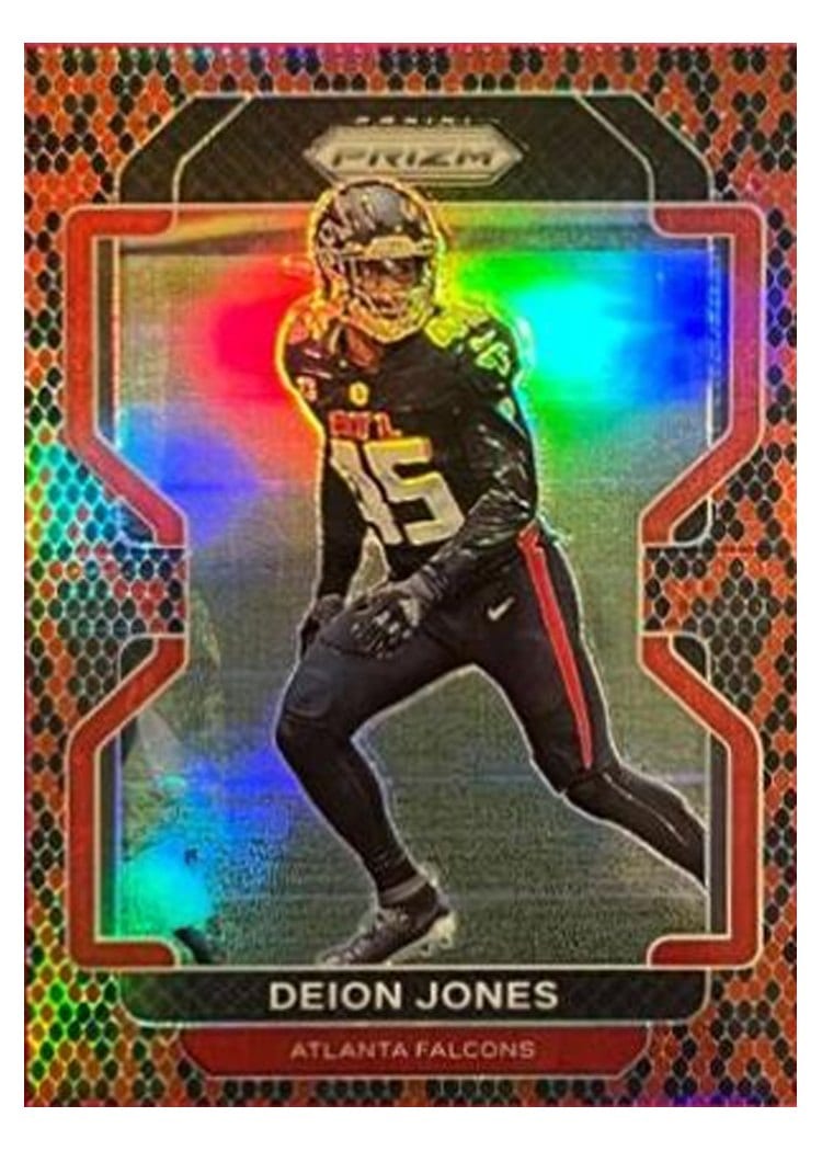 2021 Panini Prizm Base Set Deion Jones #328 card