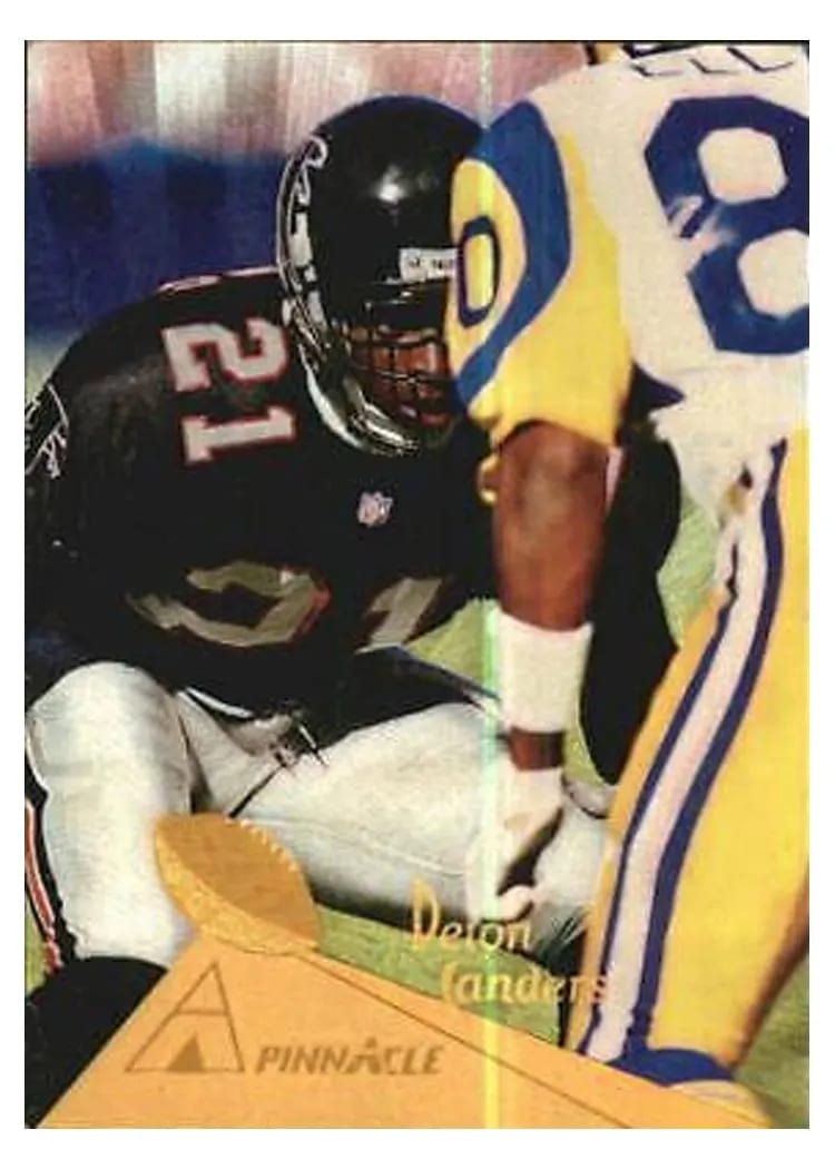 1994 Pinnacle Deion Sanders #1 card