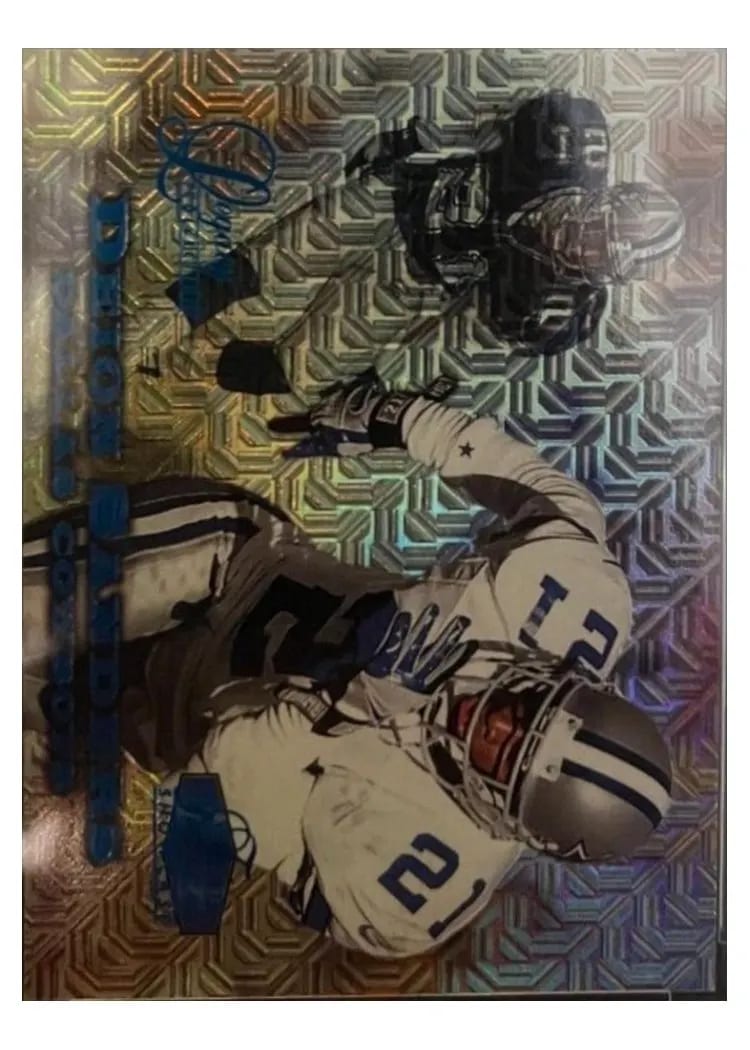 1998 Flair Showcase Legacy Collection Deion Sanders #31 card