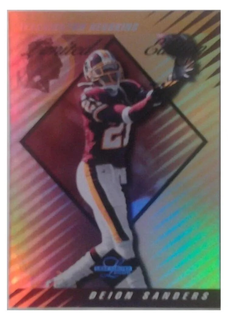 2000 Leaf Limited Deion Sanders #61 card