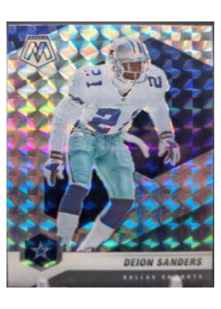 2021 Panini Mosaic Base Set Deion Sanders #63 card