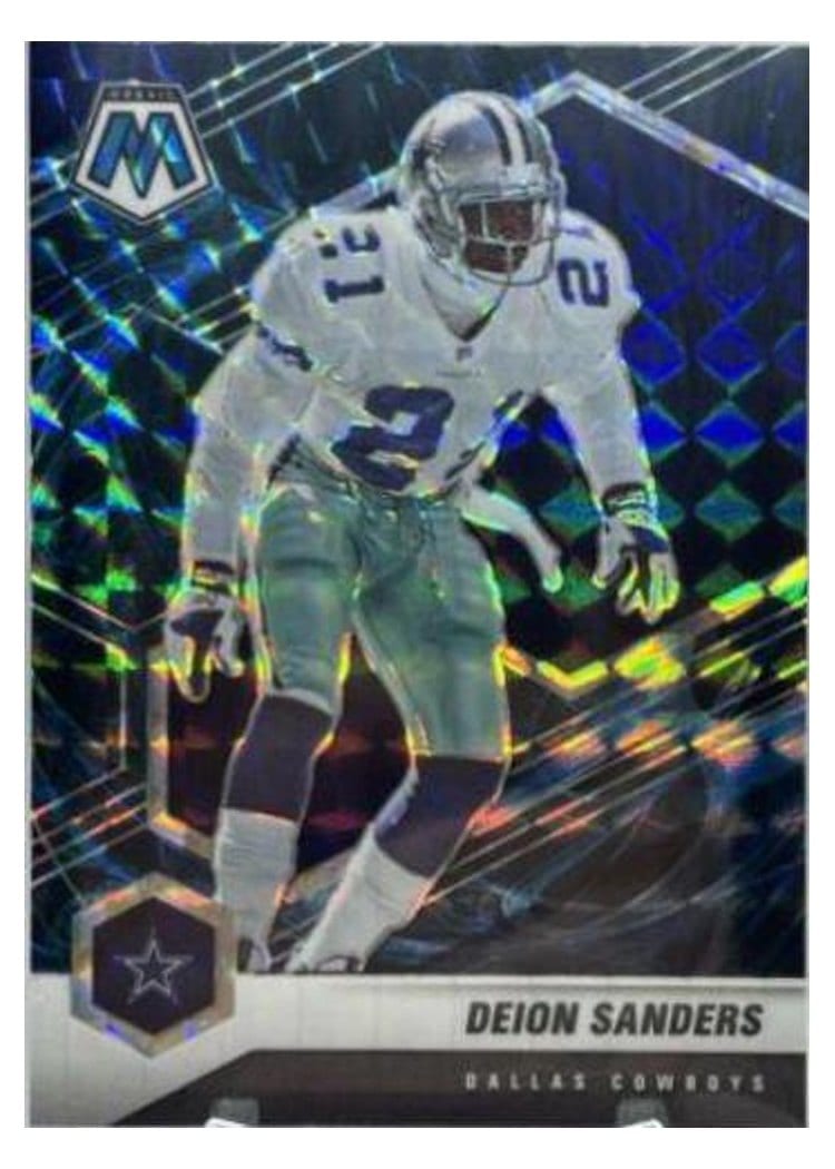 2021 Panini Mosaic Base Set Deion Sanders #63 card
